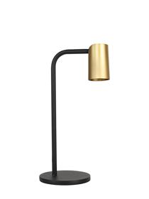M8491  Sal 36.5cm 1 Light Table Lamp Satin Gold/Matt Black